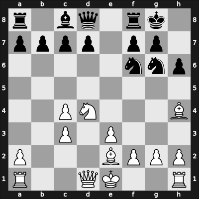 1936 New York ch-USA – Round 6 – Hanauer, Milton Loeb – 0-1 – Reshevsky, Samuel – G15