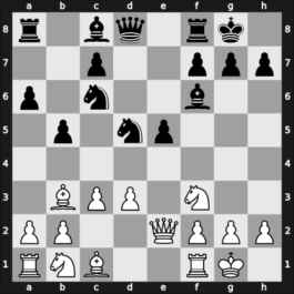 1936 New York ch-USA – Round 15 – Treysman, G. – 0-1 – Fine, Reuben – G46