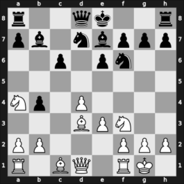 1936 Nottingham – Round 1 – Vidmar, Milan Sr – 1/2-1/2 – Thomas, George Alan – G15