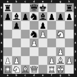 1936 Nottingham – Round 1 – Bogoljubow, Efim – 1-0 – Alexander, Conol Hugh – G37