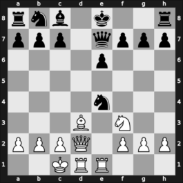 1936 Nottingham – Round 1 – Alekhine, Alexander – 1-0 – Flohr, Salo – G45