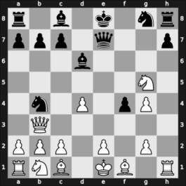1936 Nottingham – Round 1 – Tartakower, Xavier – 1-0 – De Winter Gallegos, Willy – G51
