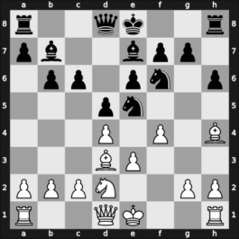 1936 Olympiad (unofficial) – Round 1 – De Souza Mendes, Joao – 1-0 – Book, Eero – G4