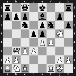 1936 Olympiad (unofficial) – Round 1 – Grob, Henry – 0-1 – Schreiber, Mirko – G9