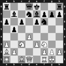 1936 Olympiad (unofficial) – Round 2 – Richter, Emil – 1-0 – Francez J – G13