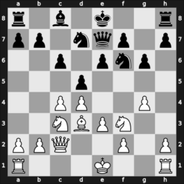 1936 Olympiad (unofficial) – Round 4 – Frydman, Paulino – 1-0 – Geshev G – G28
