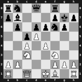 1936 Olympiad (unofficial) – Round 4 – Tuern, Johannes – 0-1 – Hromadka, Karel – G30