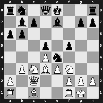 1936 Olympiad (unofficial) – Round 4 – Villard, Feliks – 1-0 – Richter, Emil – G32