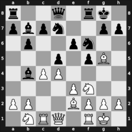 1936 Olympiad (unofficial) – Round 5 – Voinov, Nikolai – 1/2-1/2 – Roedl, Ludwig – G37