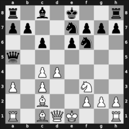 1936 Olympiad (unofficial) – Round 6 – Tuern, Johannes – 1-0 – Makarczyk, Kazimierz – G46