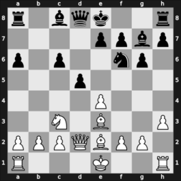 1936 Olympiad (unofficial) – Round 7 – Szabo, Laszlo – 1-0 – Gilg, Karl – G57