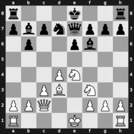 1936 Olympiad (unofficial) – Round 7 – Maroczy, Geza – 1/2-1/2 – Foltys, Jan – G61