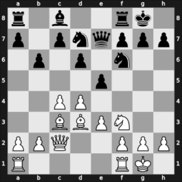 1936 Olympiad (unofficial) – Round 9 – Van Scheltinga, Theo – 0-1 – Koenig, Imre – G70
