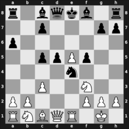 1936 Olympiad (unofficial) – Round 10 – Mikenas, Vladas – 1-0 – Keres Paul Petrovich – G80