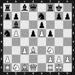 1936 Olympiad (unofficial) – Round 13 – Keres, Paul Petrovich – 1-0 – Van Doesburgh, Gerrit – G103