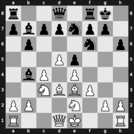 1936 Olympiad (unofficial) – Round 15 – Abhayender Jung – 0-1 – Trompowsky, Octavio – G112