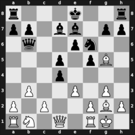 1936 Olympiad (unofficial) – Round 19 – Tsvetkov, Alexandar K – 0-1 – Krogius, Ragnar – G134
