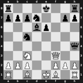 1936 Podebrady – Round 1 – Steiner, Lajos – 0-1 – Alekhine, Alexander – G16