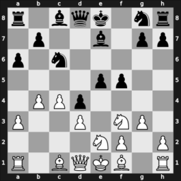 1936 Podebrady – Round 1 – Fazekas, Stephan – 0-1 – Alekhine, Alexander – G30