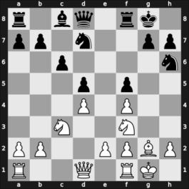 1936 Podebrady – Round 8 – Menchik, Vera – 1-0 – Thomas, George Alan – G39