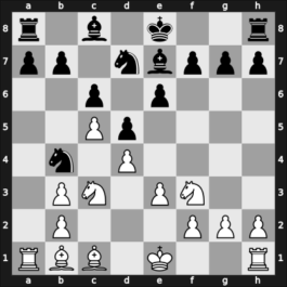 1936 Podebrady – Round 10 – Eliskases, Erich – 1/2-1/2 – Steiner, Lajos – G43