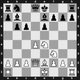 1936 Semmering m – Round 8 – Eliskases, Erich – 1/2-1/2 – Spielmann, Rudolf – G8