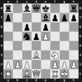 1936 Zandvoort – Round 1 – Spielmann, Rudolf – 1-0 – List, Paul – G9