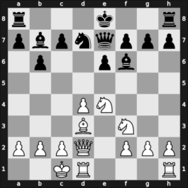 1936 Zandvoort – Round 1 – Becker, Albert – 1/2-1/2 – Spielmann, Rudolf – G11