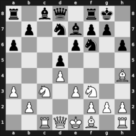 1936 Zandvoort – Round 3 – Bogoljubow, Efim – 1/2-1/2 – Maroczy, Geza – G22