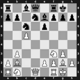 1936 Zandvoort – Round 8 – Keres, Paul – 1-0 – van Doesburgh, Gerrit Roelof Diederik – G53