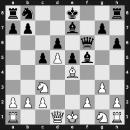 1936 Zandvoort – Round 9 – Spielmann, Rudolf – 1/2-1/2 – Tartakower, Savielly – G55