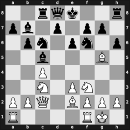 1937 Bad Elster – Round 3 – Bogoljubow, Efim – 1-0 – Saemisch, Friedrich – G8