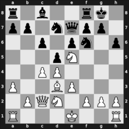 1937 Bad Elster – Round 4 – Pelikán, Jiří – 1/2-1/2 – Grosser, Wilhelm – G14
