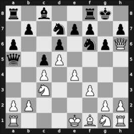 1937 Bad Saarow – Round 4 – Makarczyk, Kazimierz – 0-1 – Engels, Ludwig – G11