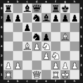 1937 Bad Saarow – Round 6 – Bogoljubow, Efim – 1-0 – Makarczyk, Kazimierz – G18