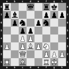 1937 Copenhagen – Round 1 – Bager, A. – 0-1 – Pedersen, Eigil – G5