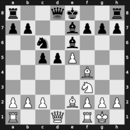 1937 Copenhagen – Round 1 – Kupferstich, Moises – 1-0 – Enevoldsen, Harald – G6