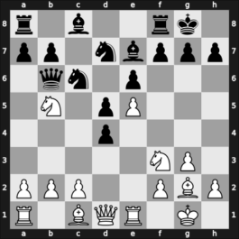 1937 Copenhagen – Round 1 – Kupferstich, Moises – 0-1 – Enevoldsen, Harald – G7