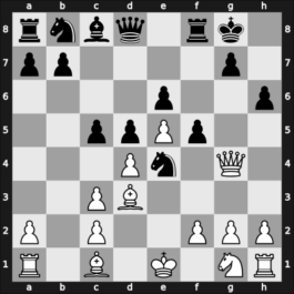 1937 GER Ch 4th – Round 9 – Michel, Paul – 1/2-1/2 – Rellstab, Ludwig – G11