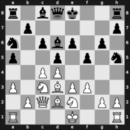 1937 GER Ch 4th – Round 13 – Rodatz, Hans – 0-1 – Michel, Paul – G16