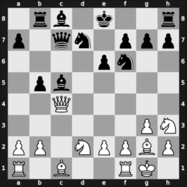 1937 Hastings3738 – Round 4 – Flohr, Salo – 1/2-1/2 – Reshevsky, Samuel – G14
