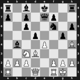 1937 It (Men) Berlin GER – Round 3 – Von Hennig, Heinrich – 1/2-1/2 – Brinckmann, Alfred – G3