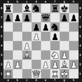 1937 Kemeri – Round 1 – Flohr, Salo – 1/2-1/2 – Keres, Paul – G41