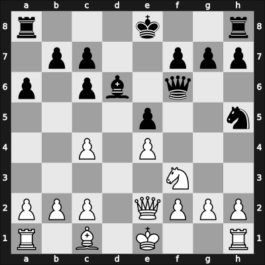 1937 Kemeri – Round 1 – Flohr, Salo – 1/2-1/2 – Reshevsky, Samuel – G81