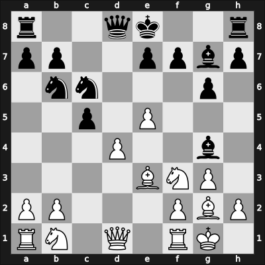 1937 Kemeri LAT – Round ? – Fine, Reuben – 0-1 – Reshevsky, Samuel – G12