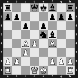 1937 Leningrad – Round 1 – Ilyin Zhenevsky, Alexander – 1/2-1/2 – Ilyin Zhenevsky, Alexander – G3