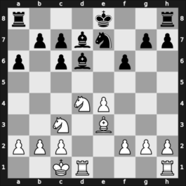 1937 Leningrad – Round 3 – Rabinovich, Ilya Mar – 0-1 – Levenfish, Grigory – G10