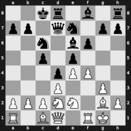 1937 Margate – Round 5 – Menchik, Vera Frantsevna – 1-0 – Buerger, Victor – G21