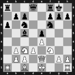 1937 Margate – Round 9 – Milner Barry, Philip – 0-1 – Alekhine, Alexander – G35