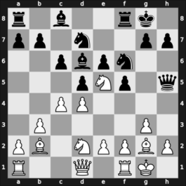 1937 Moscow – Round 1 – Fine, Reuben – 1-0 – Bondarevsky, Igor – G4